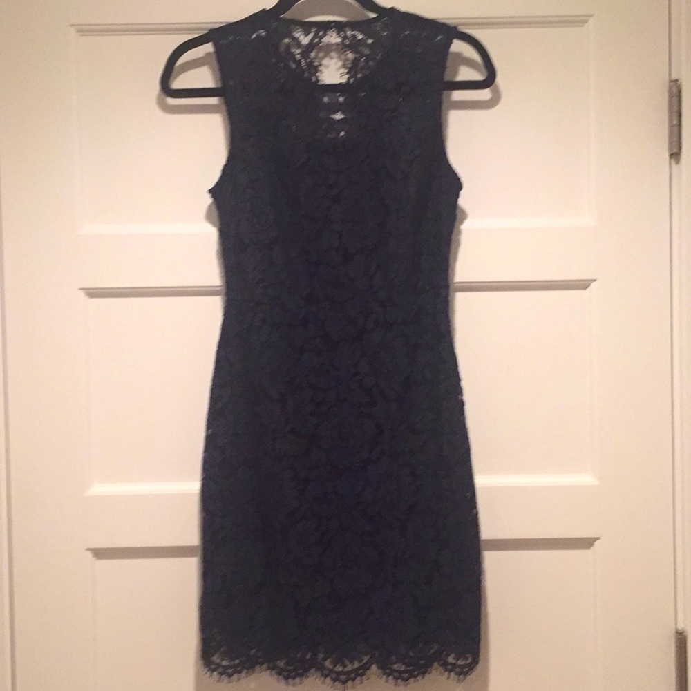 Lace cocktail dress